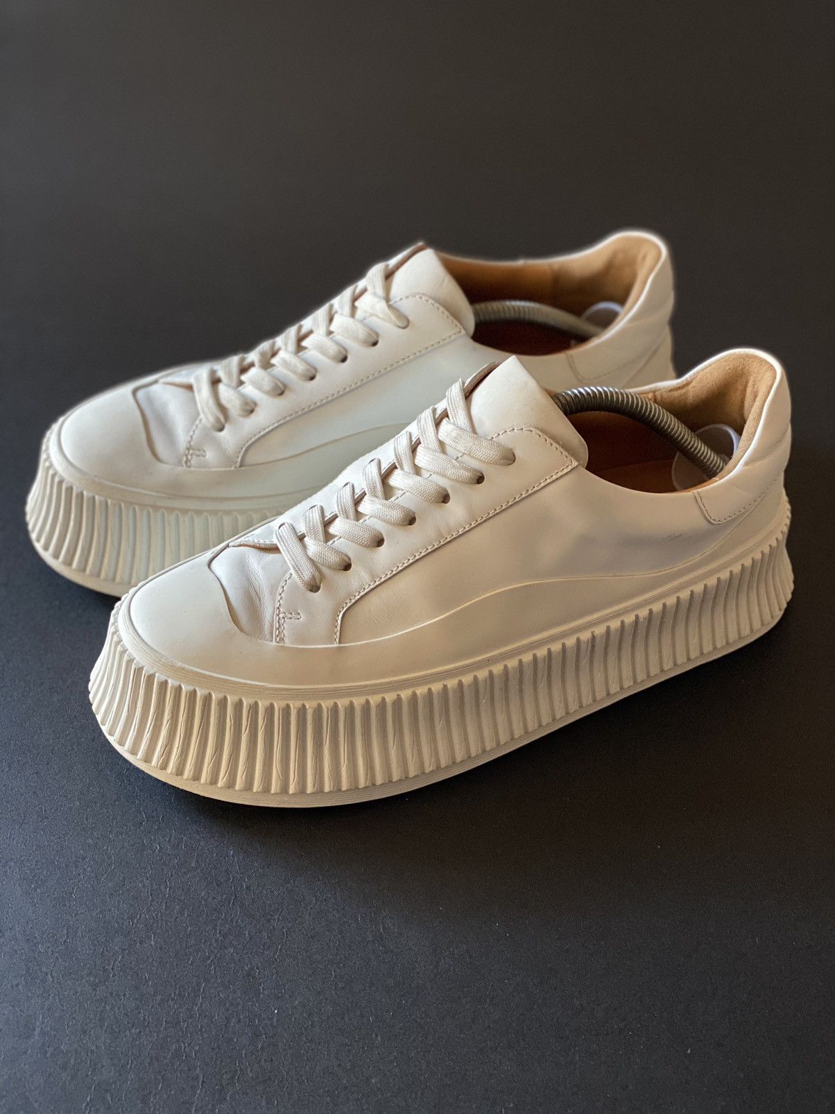 Designer × Jil Sander Jil Sander - platform sneakers | Grailed