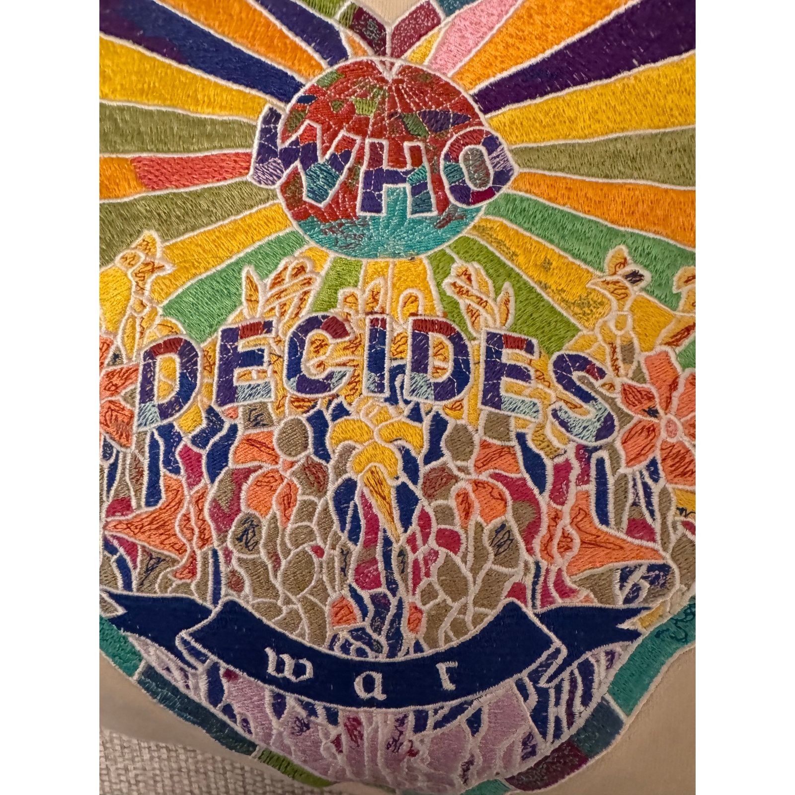 Who Decides War Men's Who Decides War by EV Bravado Oversized Hoodie Size L Size US L / EU 52-54 / 3 - 9 Thumbnail