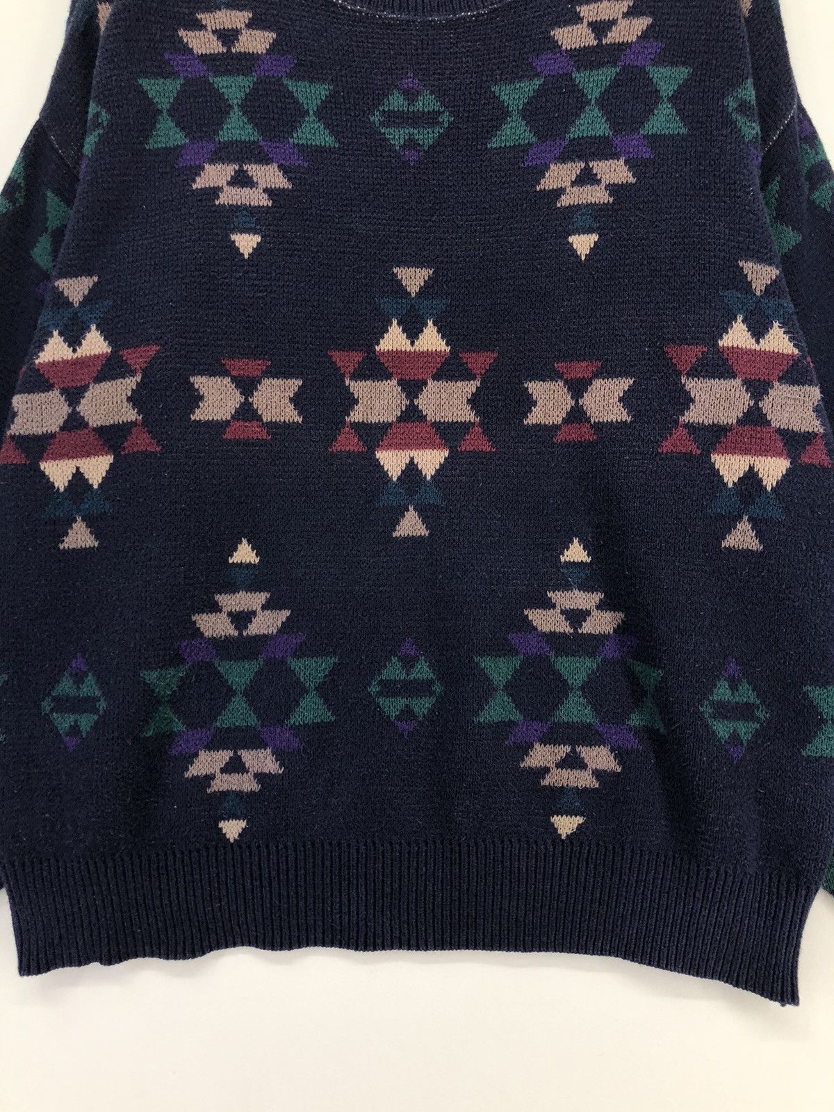 Pendleton Vintage Lobo By Pendleton Navajo Crewneck Knitwear Size US M / EU 48-50 / 2 - 9 Thumbnail