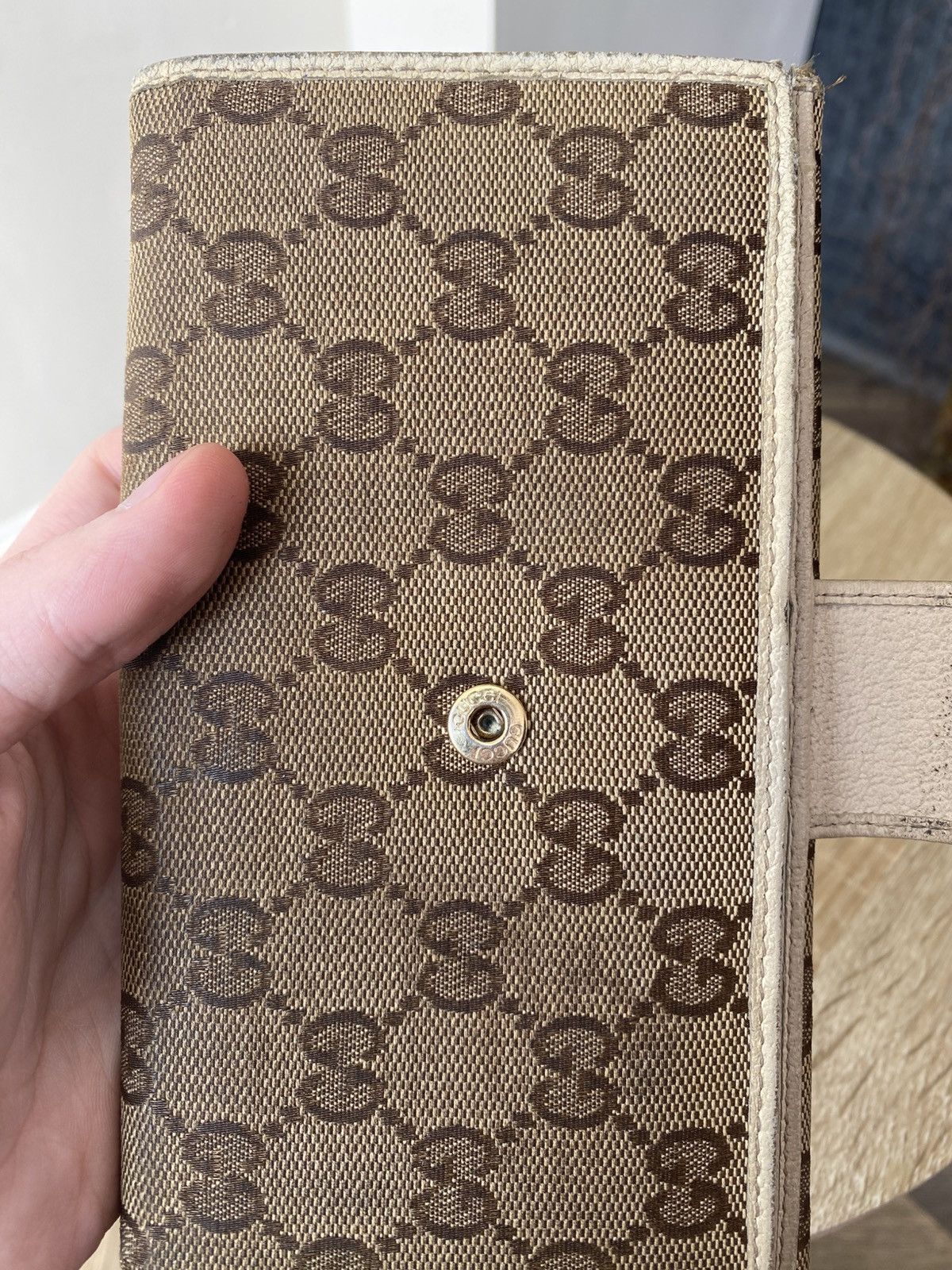 Gucci Vintage Gucci Logo Monogram Wallet Size ONE SIZE - 13 Thumbnail
