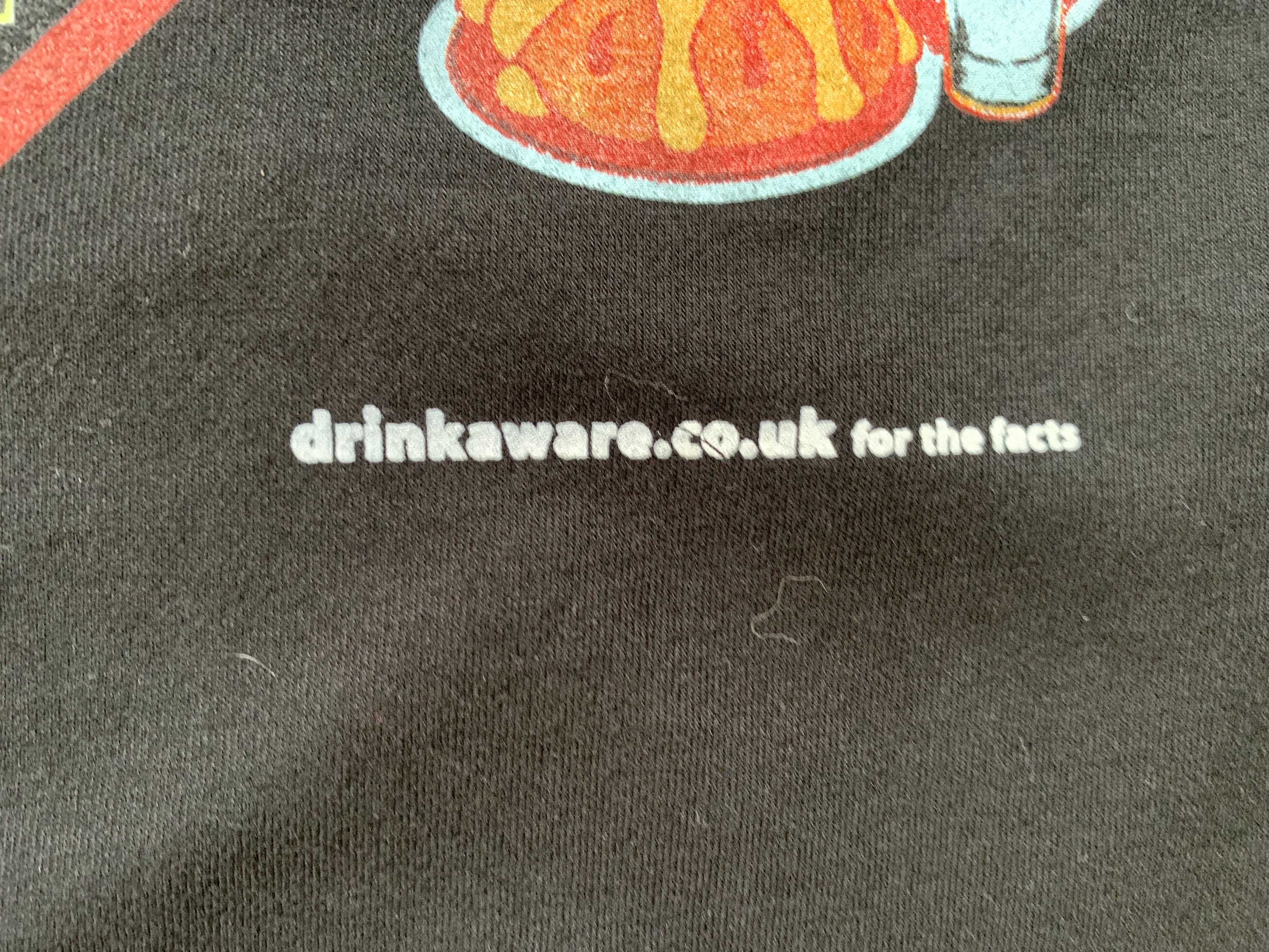 Other Smirnoff Vodka Black Cotton Printed T Shirt Size US L / EU 52-54 / 3 - 7 Thumbnail