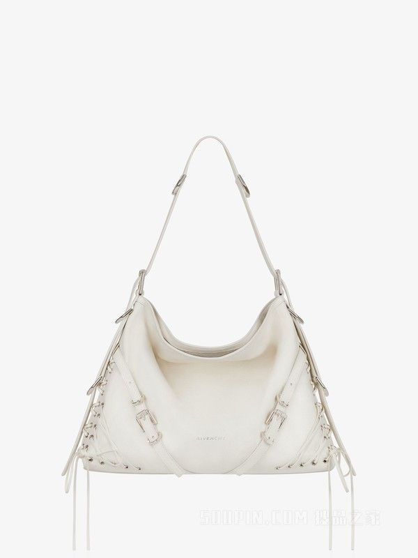 Givenchy o1srvl11e0625 Size:OS/ Medium Voyou Bag in White Size ONE SIZE - 1 Thumbnail
