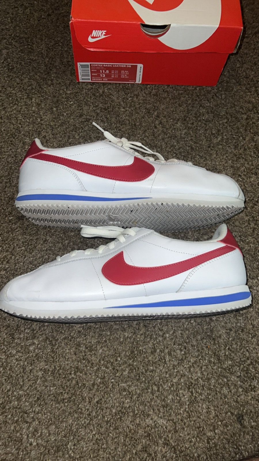 Nike Forest gump Cortez Size US 11.5 / EU 44-45 - 7 Thumbnail