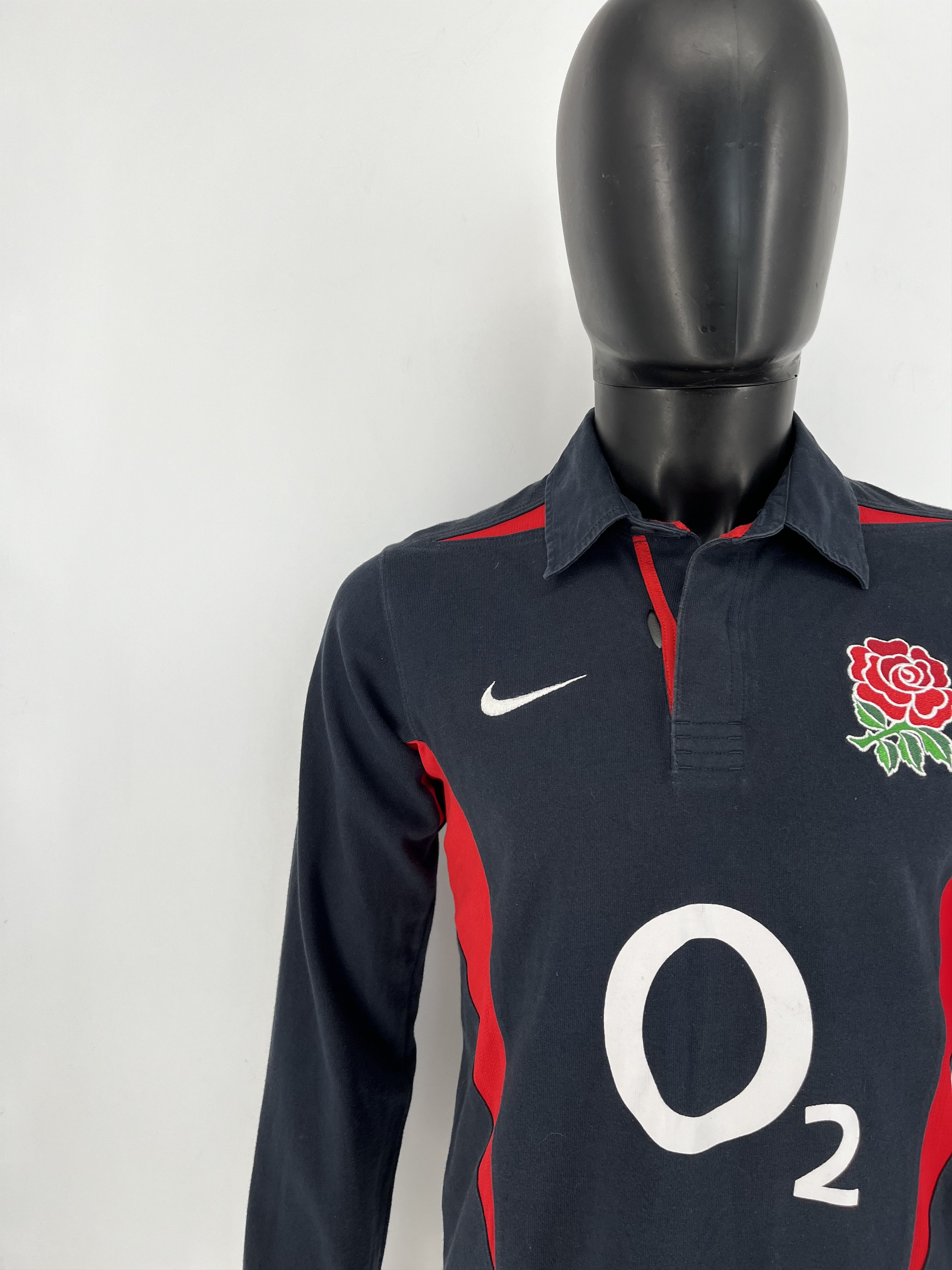 Vintage Vintage Nike England Rugby Shirt y2k streetwear style Size US S / EU 44-46 / 1 - 6 Thumbnail