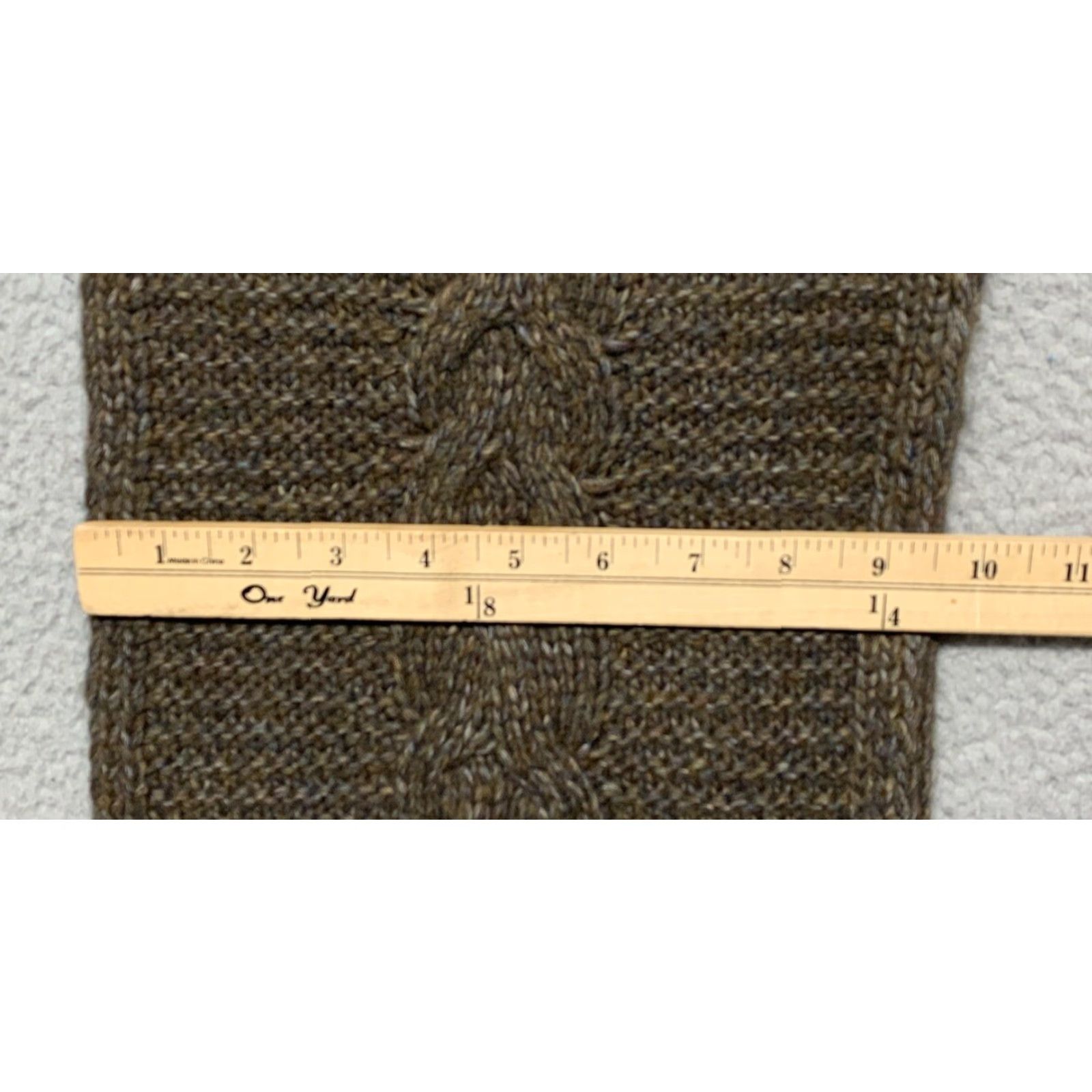 Vintage Universal Threads Scarf Oblong Winter Heather Brown One Size 88” Long NWT Size ONE SIZE - 8 Thumbnail