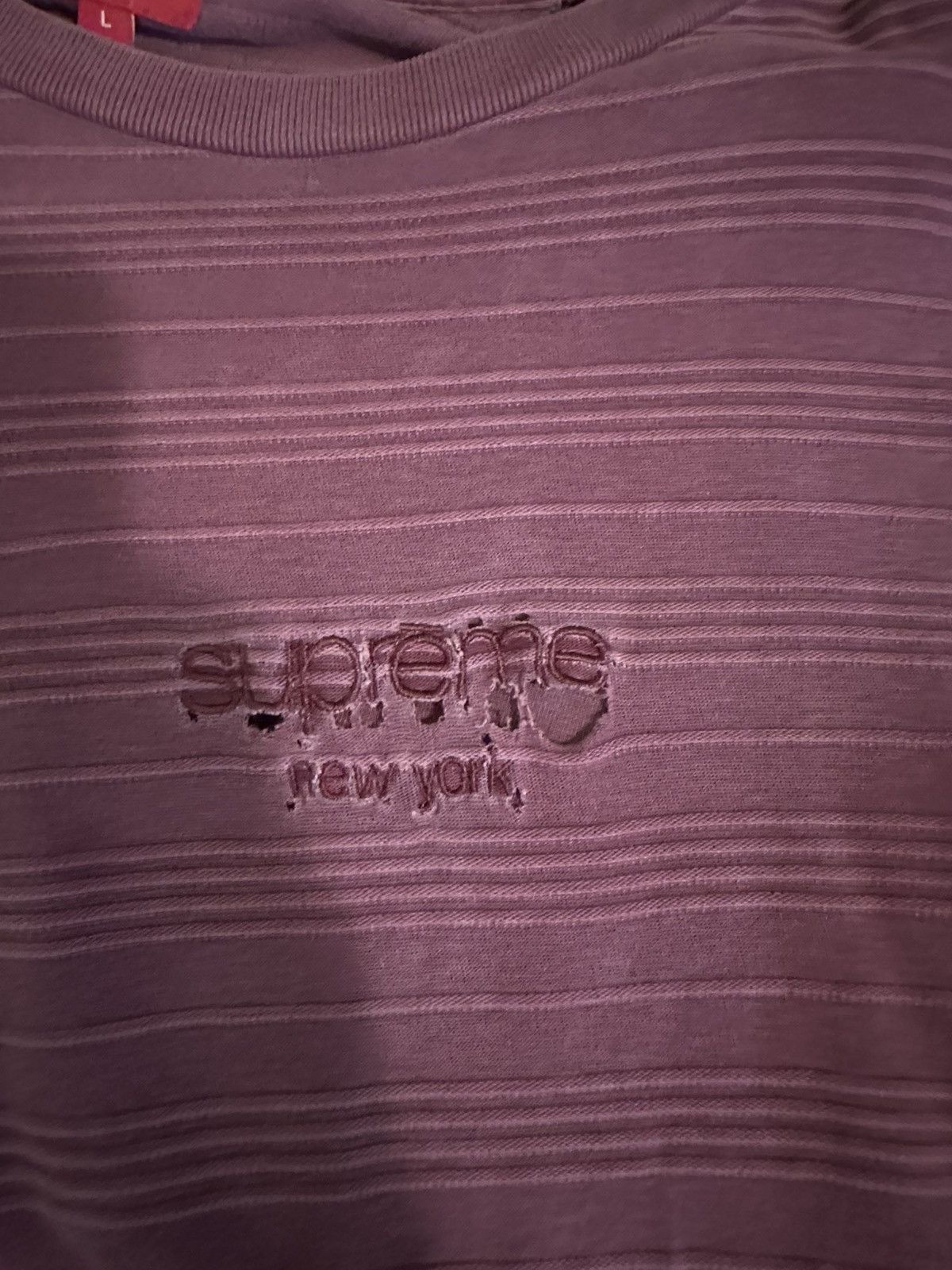 Supreme Vintage Supreme Long Sleeve Size US L / EU 52-54 / 3 - 4 Thumbnail