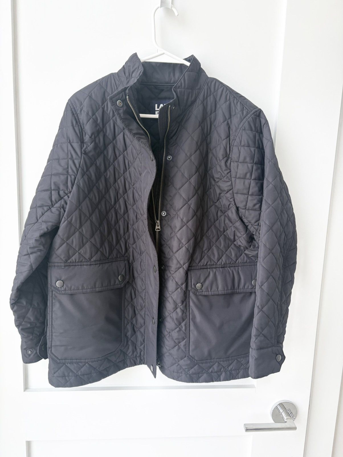 Lands' End Lands' End Reversible Barn Quilted Jacket L/P (14-16) Size L / US 10 / IT 46 - 1 Thumbnail