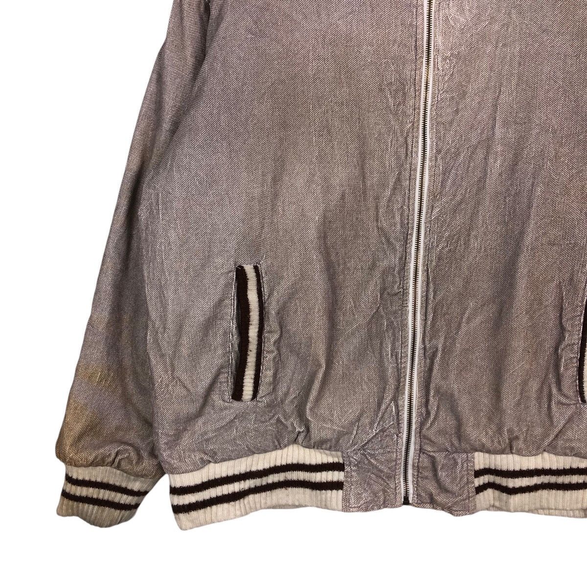 Japanese Brand × Vintage × Woolrich Woolen Mills 📌Vintage Bomber Jacket Biker Zipper Woolrich Size US L / EU 52-54 / 3 - 5 Thumbnail