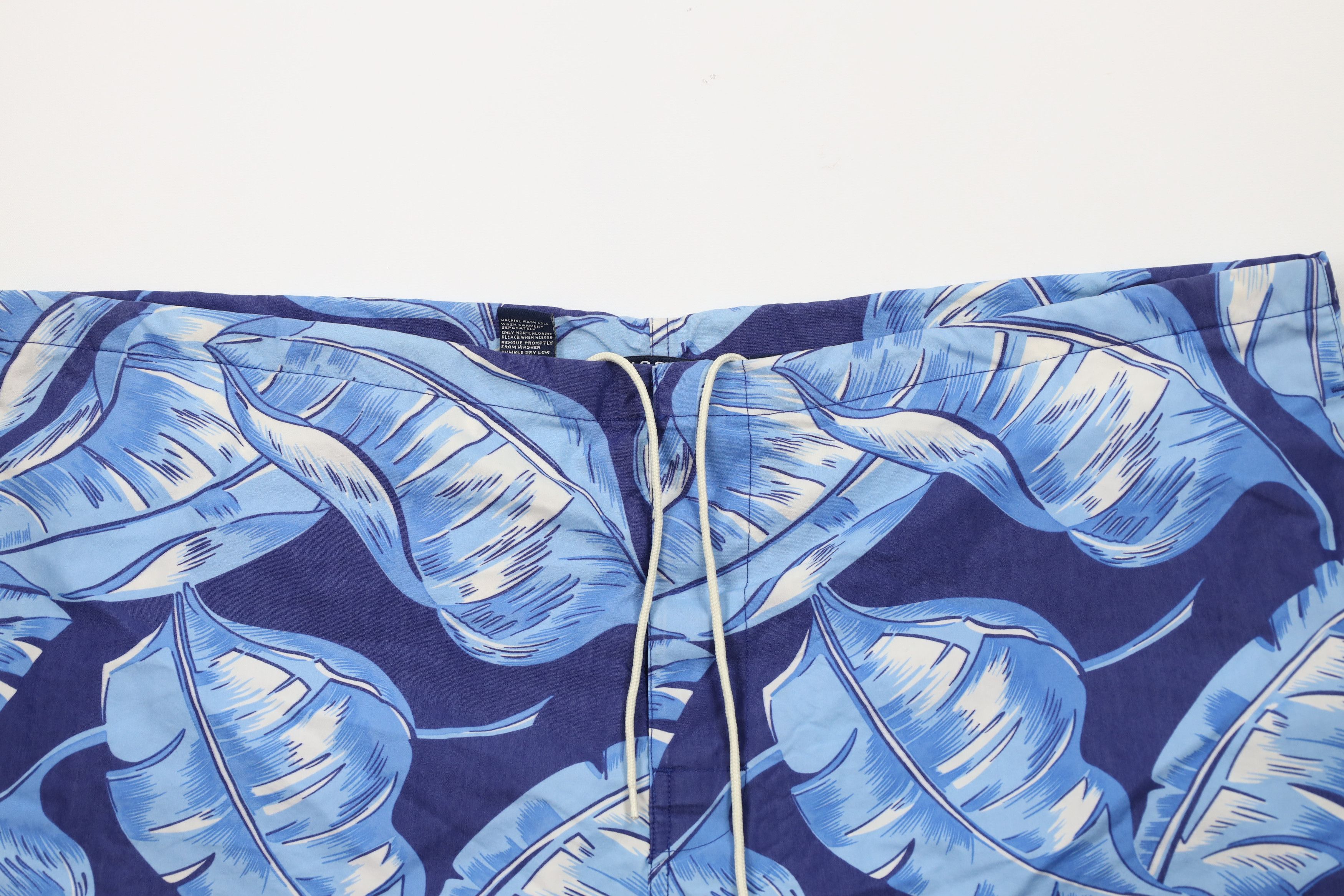 Ralph Lauren Vintage 90s Polo Sport Ralph Lauren Palm Leaf Lined Shorts Size US 38 / EU 54 - 2 Thumbnail