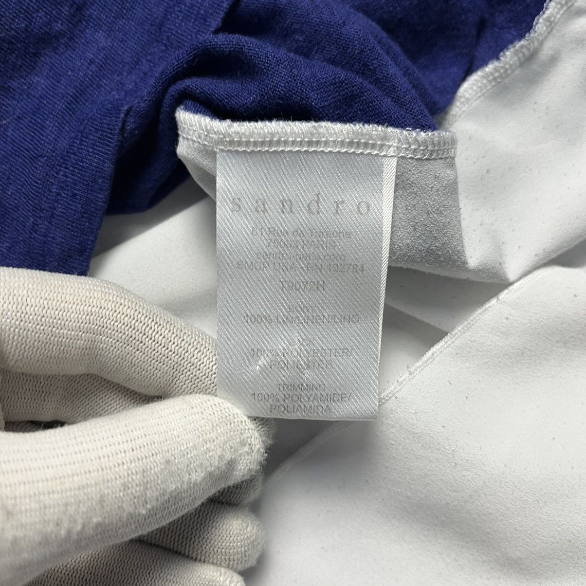 Sandro Sandro Paris Lace Blouse Longsleeve Streetwear Designer Size M / US 6-8 / IT 42-44 - 6 Thumbnail
