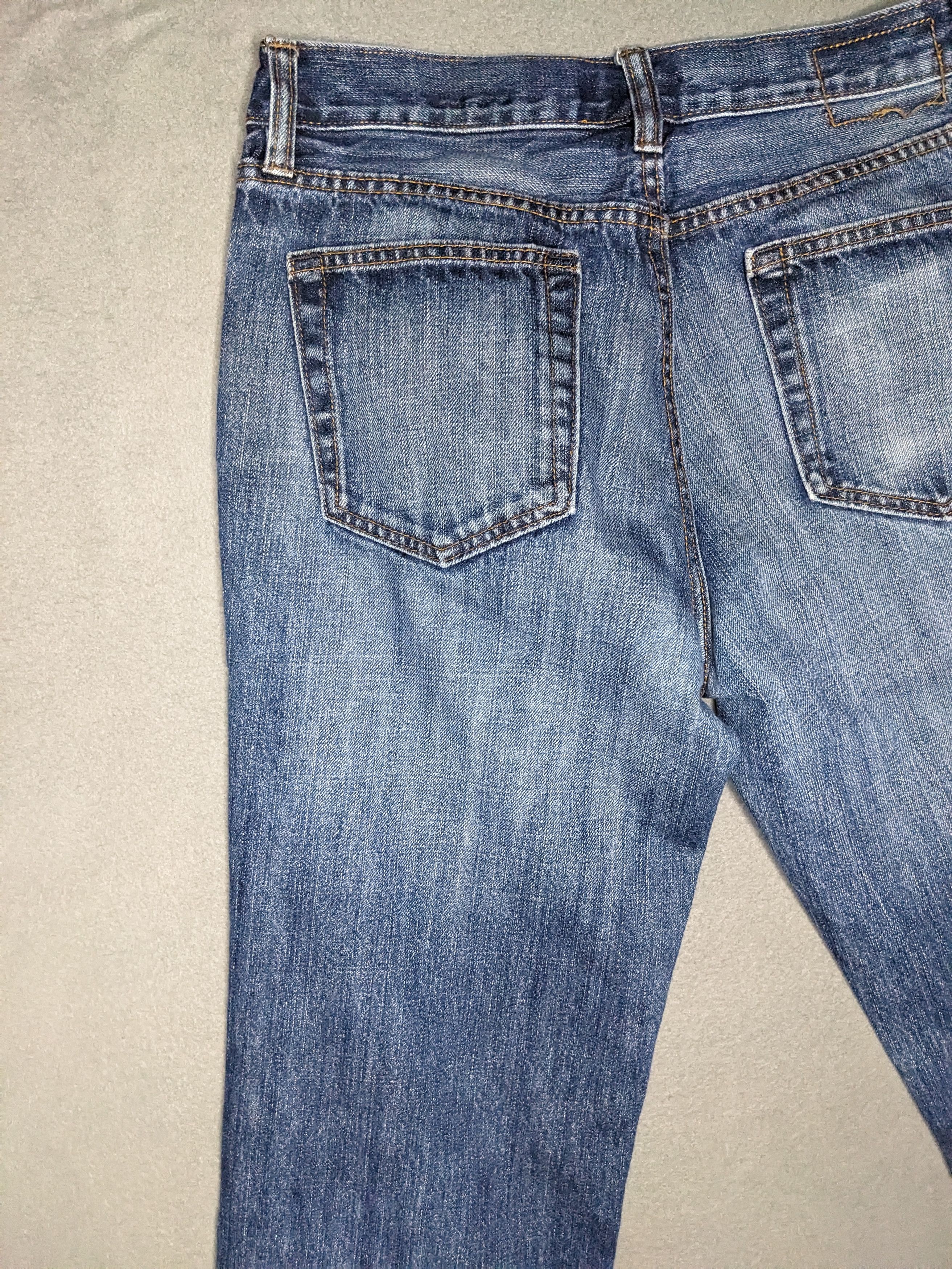 Gap VINTAGE Gap 1969 Jeans 30x28 Straight Wide Denim Size US 30 / EU 46 - 6 Thumbnail
