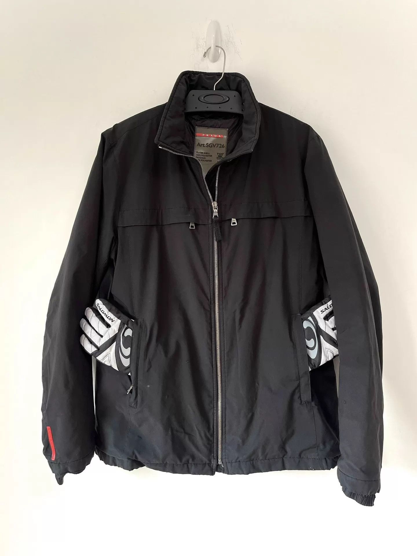 Prada Prada Sport Vintage 00ss Padded Jacket Size 52 Size US L / EU 52-54 / 3 - 1 Thumbnail