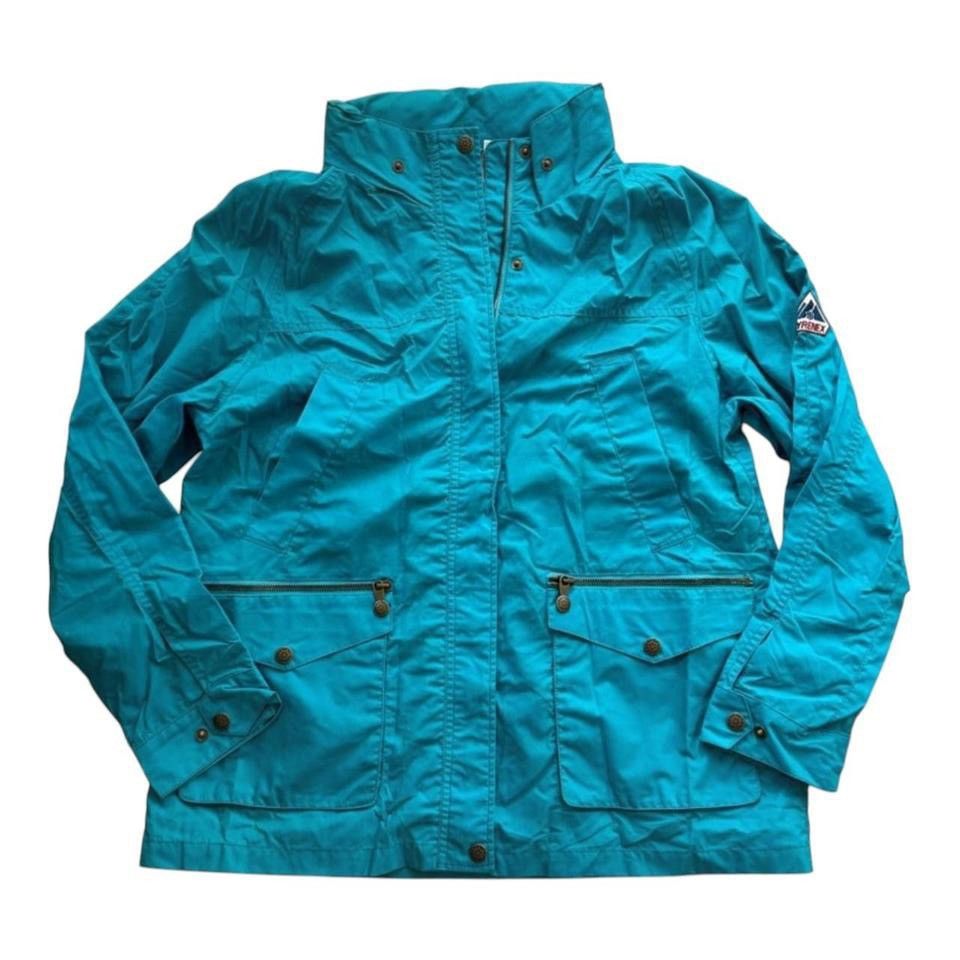Pyrenex Pyrenex Womens Ferry Parka Jacket Hooded Teal Blue Size L 40 Size L / US 10 / IT 46 - 1 Thumbnail