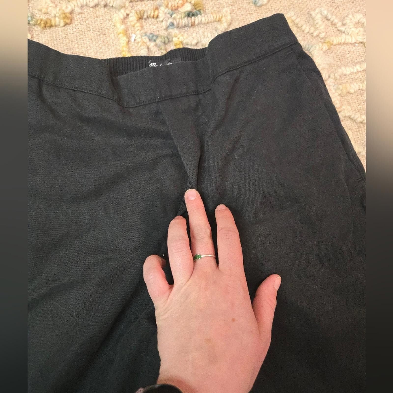 Madewell Madewell Pull-On Straight Pants in Drapey Twill Size 26" / US 2 / IT 38 - 3 Thumbnail