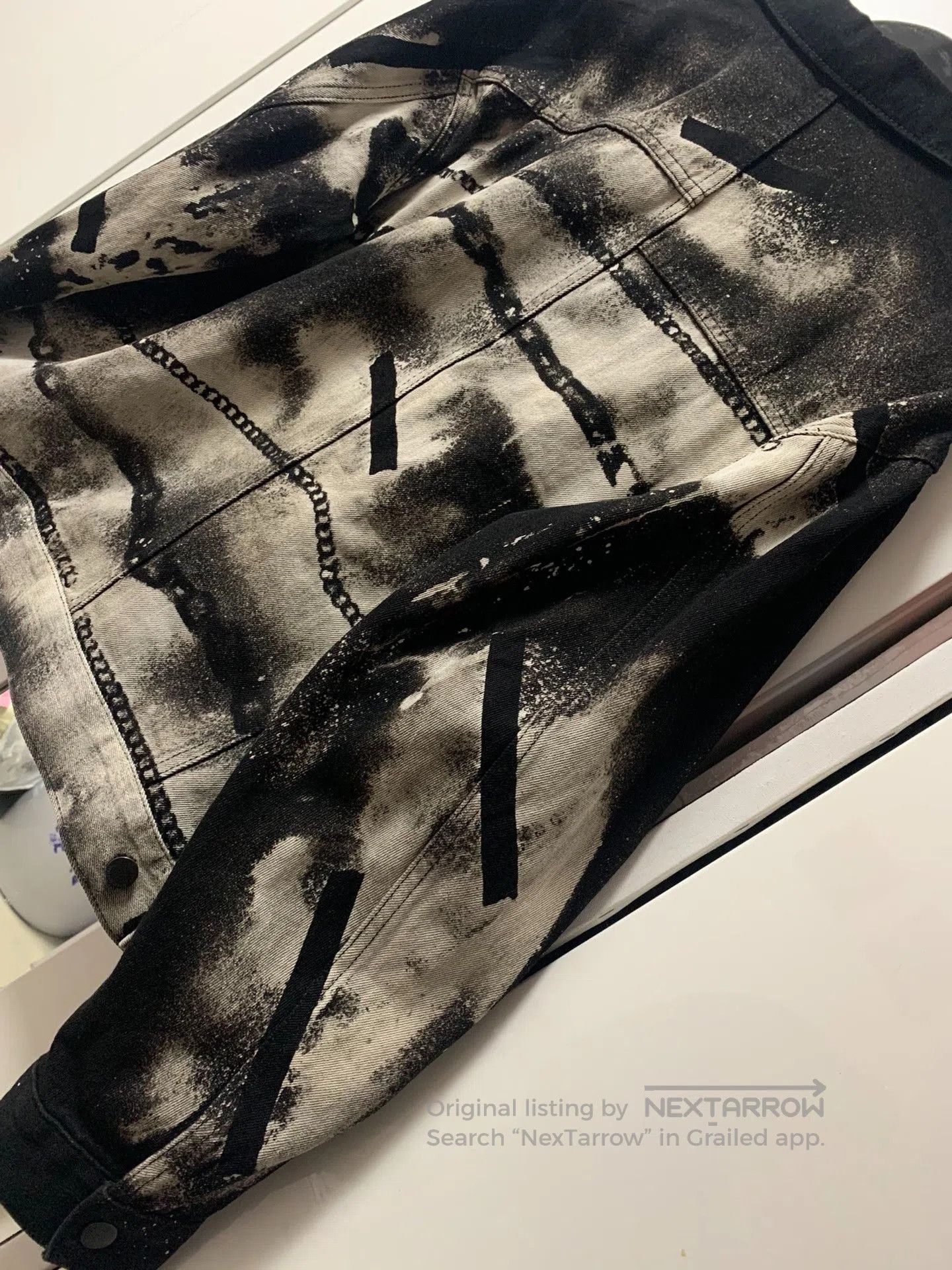 Maison MIHARA YASUHIRO CGJoey Miharayasuhiro Black Denim Jacket. Size US M / EU 48-50 / 2 - 6 Thumbnail