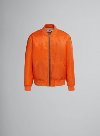 Marni o1srvl11e0724 Bomber in Orange Size US M / EU 48-50 / 2 - 1 Thumbnail