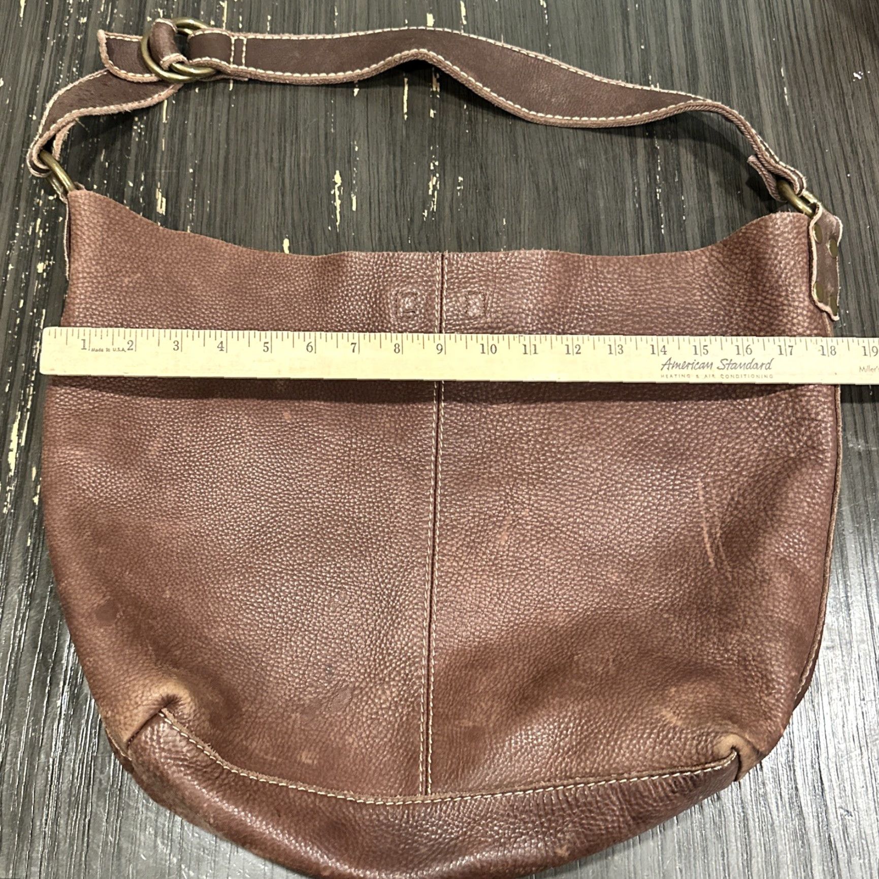 Lucky Brand Lucky Brand Leather Crossbody Bag with Wallet, Medium, Arizona Brown, Women's Size ONE SIZE - 3 Thumbnail