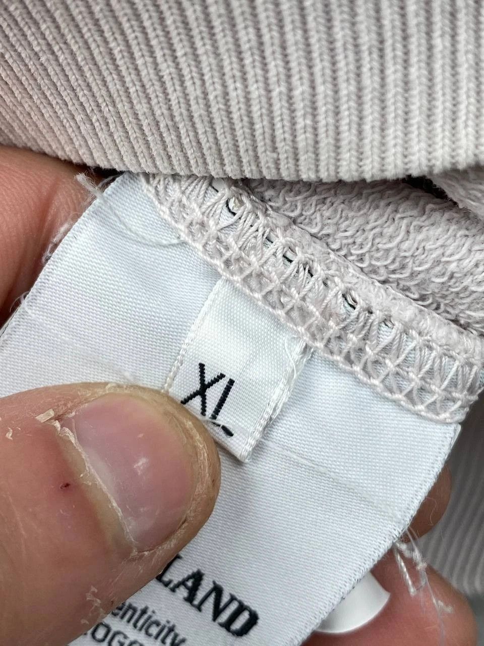 Stone Island Vintage Stone Island Zip Hoodie Men Size XL White Size US XL / EU 56 / 4 - 5 Thumbnail