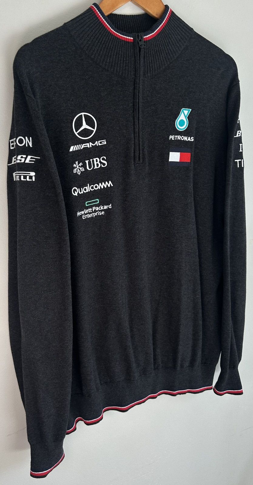 Mercedes-Benz Mercedes AMG Petronas Motorsport F1T Team 2019 Official m Size US XL / EU 56 / 4 - 2 Thumbnail