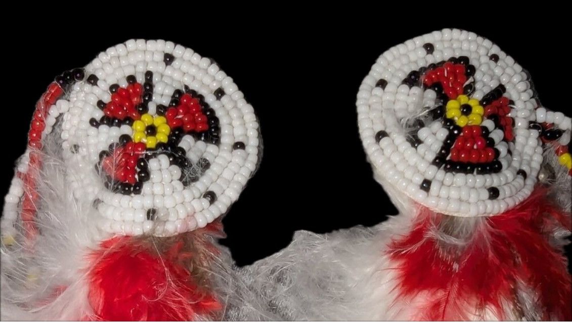 Vintage Vintage 70’s Custom Native American Hair Clip Set Size ONE SIZE - 3 Thumbnail