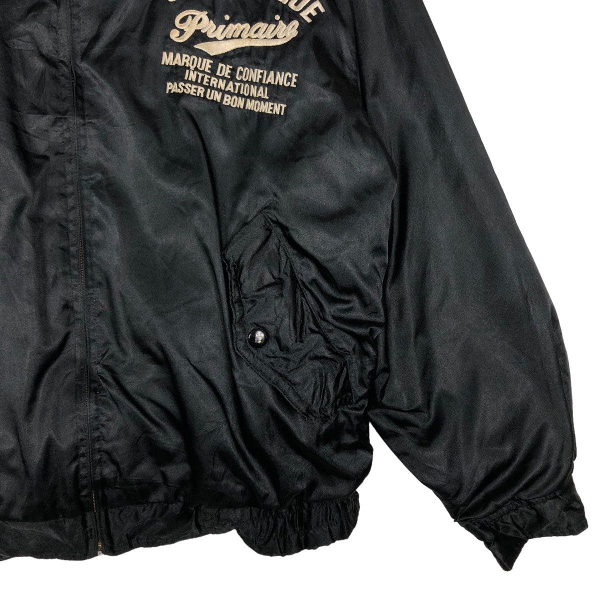 Japanese Brand 🔥Vtg Reversible Bomber Jacket Club League Sports Big Logo Size US L / EU 52-54 / 3 - 5 Thumbnail