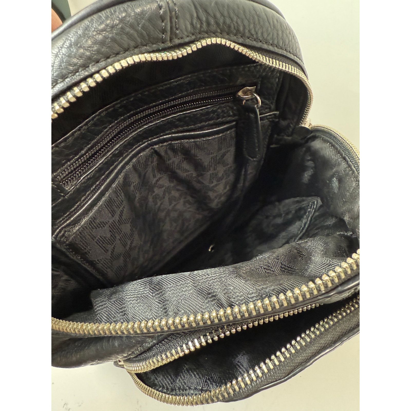 Michael Kors Michael Michael Kors Rhea Leather Backpack Medium $350 Size ONE SIZE - 6 Thumbnail