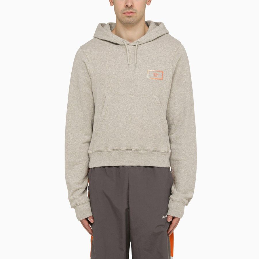 image of Martine Rose O1D2Blof0424 Hoodies In Grey, Men's (Size Medium)
