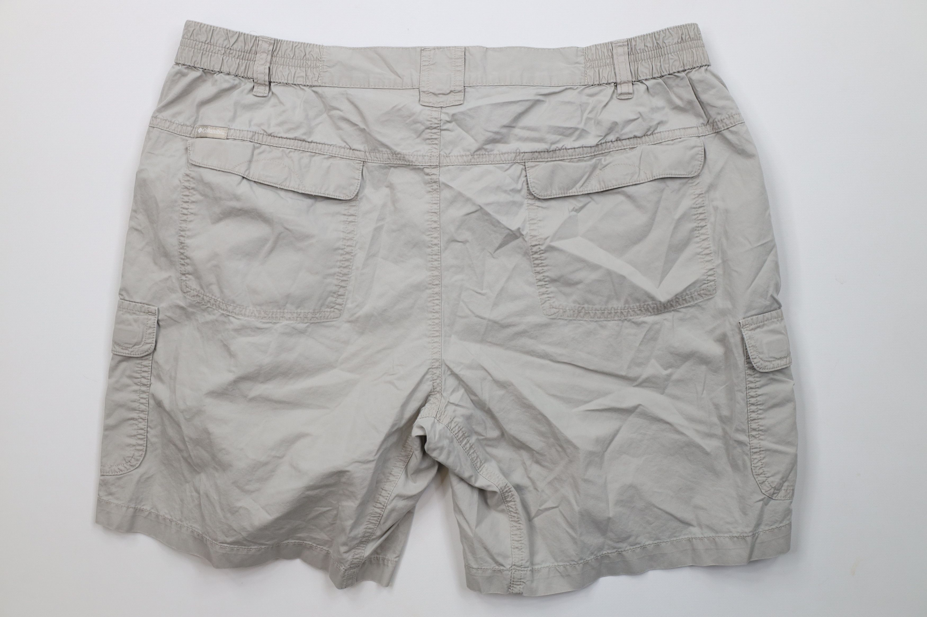 Columbia Vintage Y2K Columbia Spell Above Knee Trekking Cargo Shorts Size 38" / US 16 / IT 52 - 8 Thumbnail