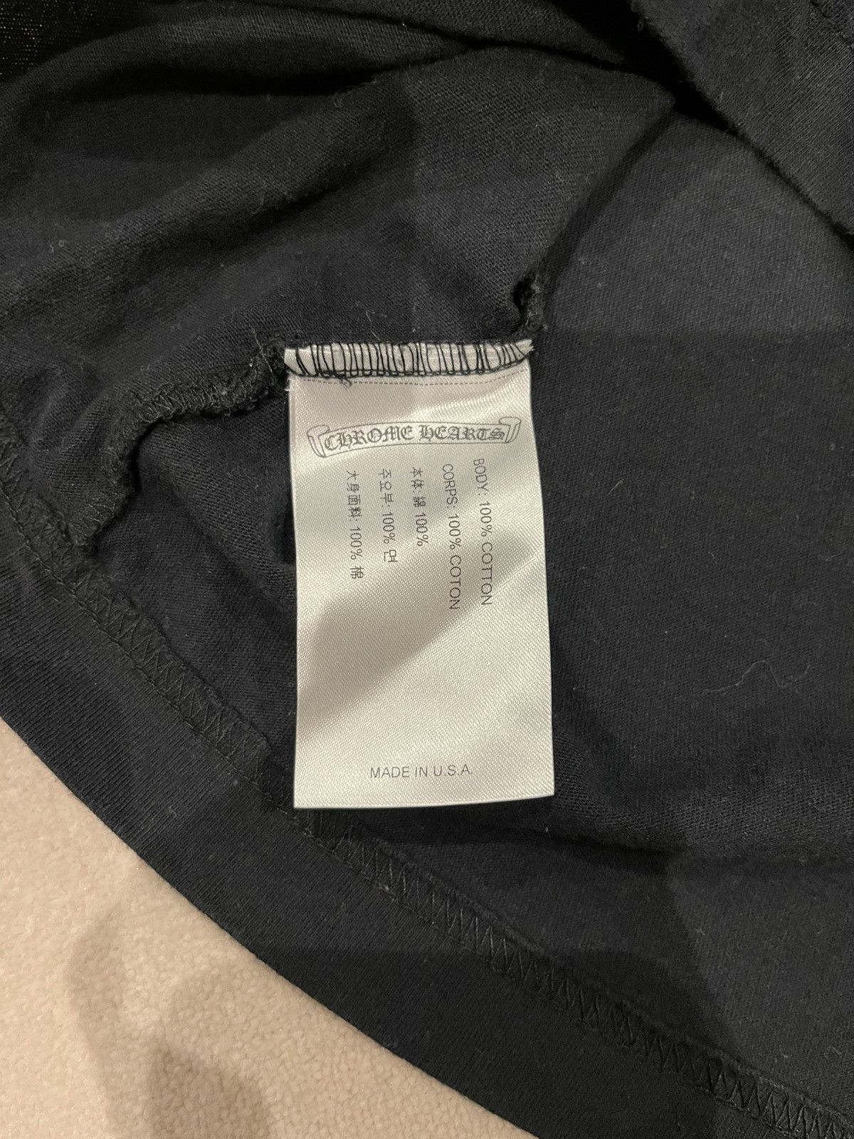 Chrome Hearts Chrome Hearts triple blue cross tee Size US S / EU 44-46 / 1 - 9 Thumbnail