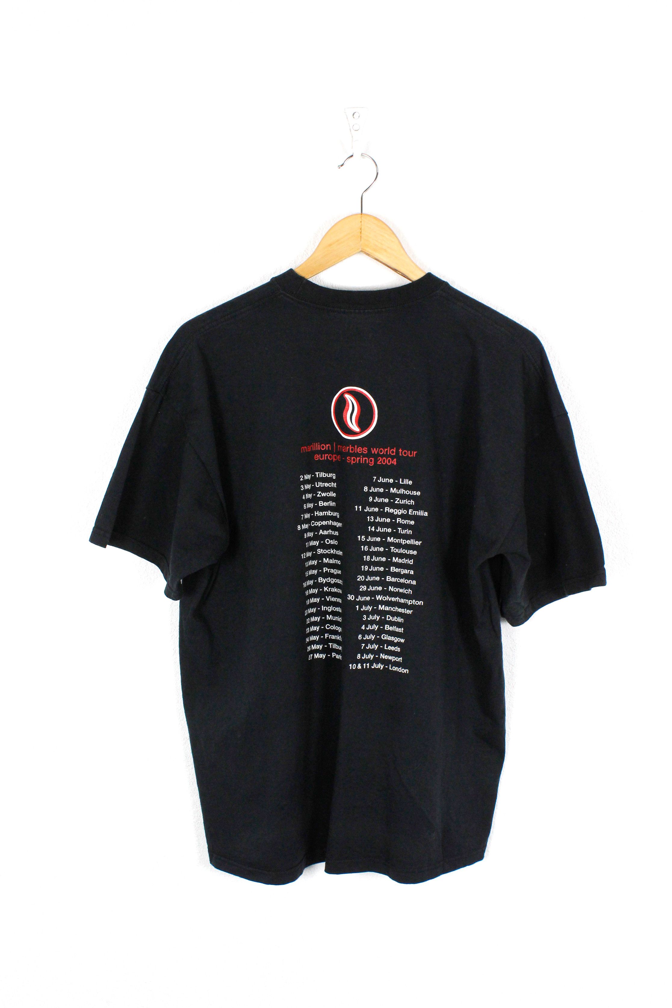 Band Tees × Vintage Vintage Marillion Marbles World Tour 2004 Tee Tshirt Y2K Size US XL / EU 56 / 4 - 3 Thumbnail