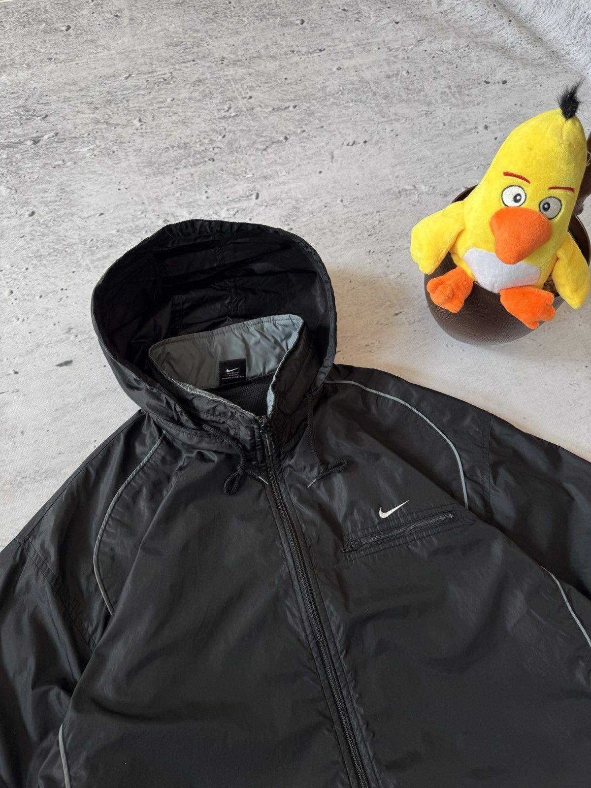 Nike × Vintage NIKE VINTAGE BASIC LOGO OVERSIZE BAGGY LIGHT JACKET Size US XL / EU 56 / 4 - 3 Thumbnail