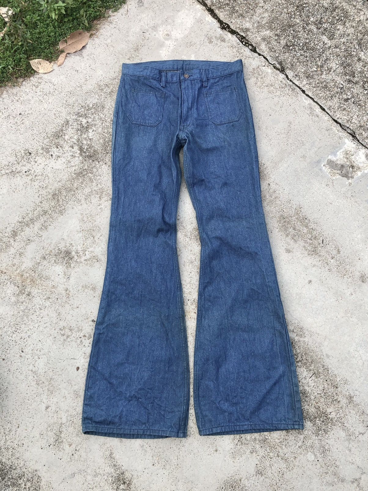 Vintage SUPER FLARED⚡️⚡️VINTAGE SIEVAS DENIM Size US 31 - 1 Thumbnail