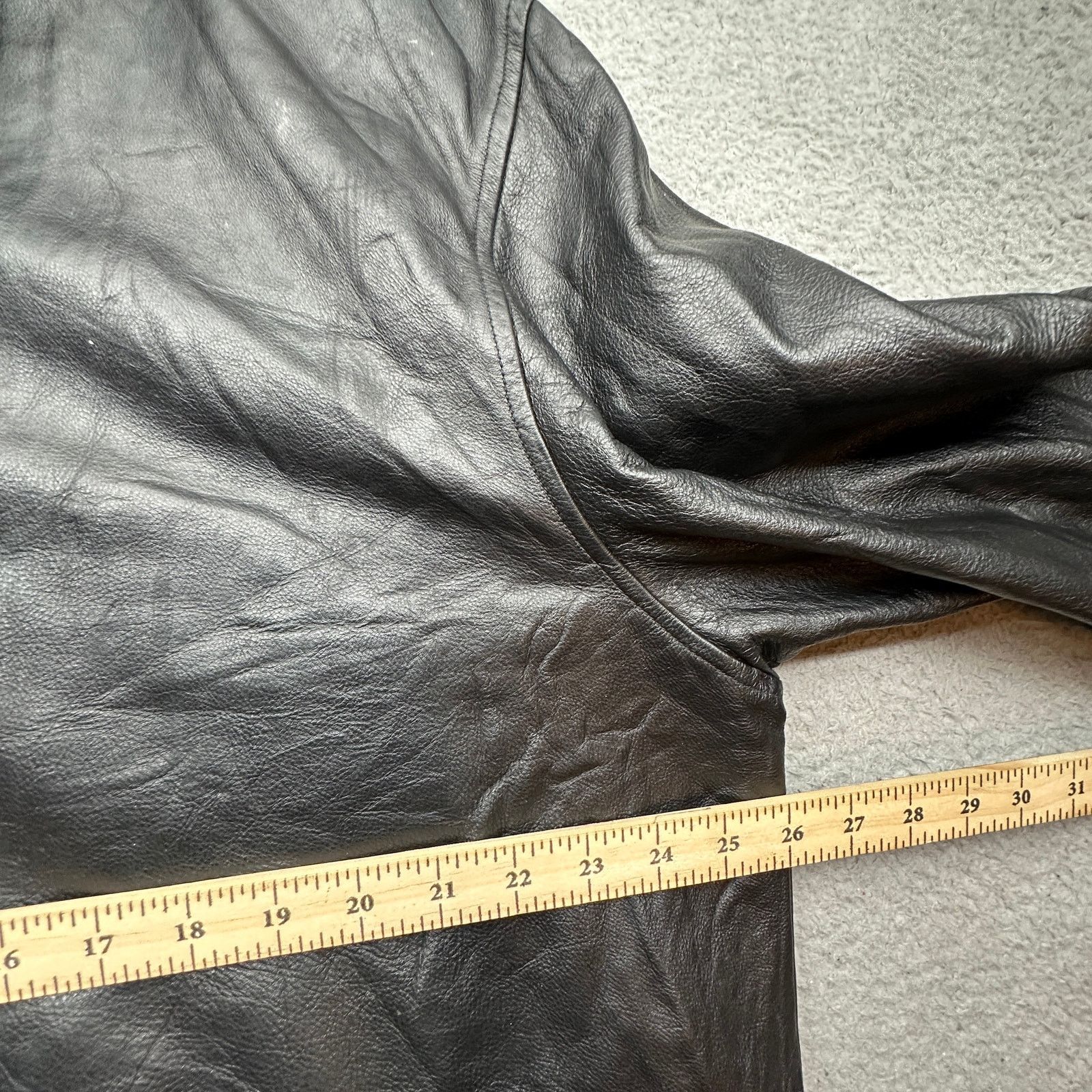 Wilsons Leather Wilsons Leather Jacket Coat Men XL Pockets Black Quilt Lined Size US XL / EU 56 / 4 - 5 Thumbnail