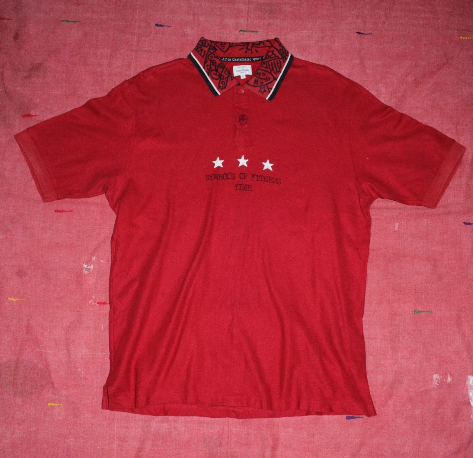 Jean Charles De Castelbajac Jean.Charles de Castelbajac Sport Polo Size US XL / EU 56 / 4 - 2 Thumbnail