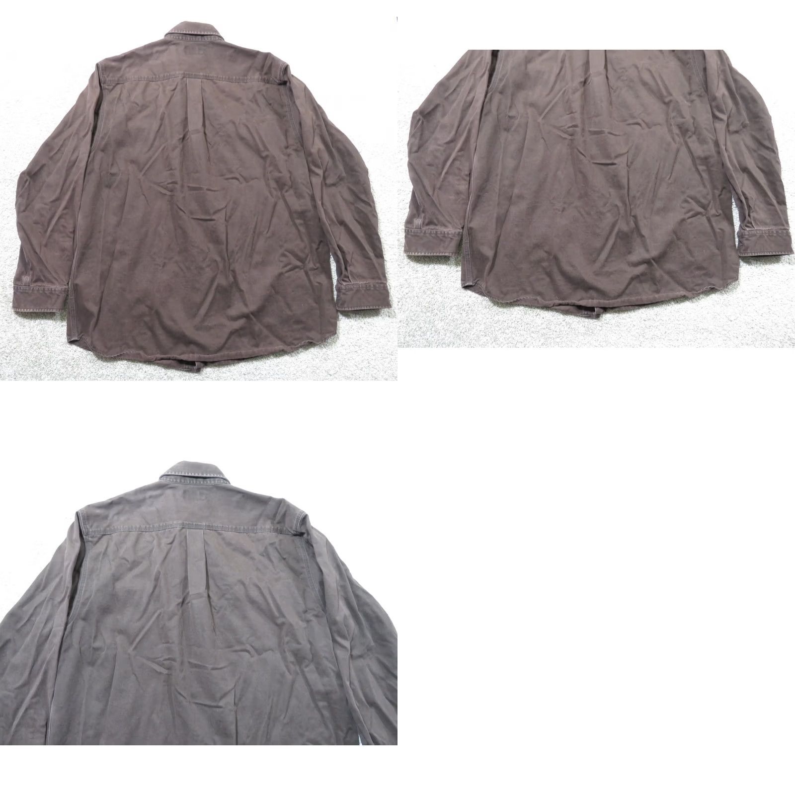 Carhartt Carhartt Mens XLT XL Tall Brown Heavyweight Rugged Canvas Button Shirt Workwear Outdoor Size US XL / EU 56 / 4 - 8 Thumbnail
