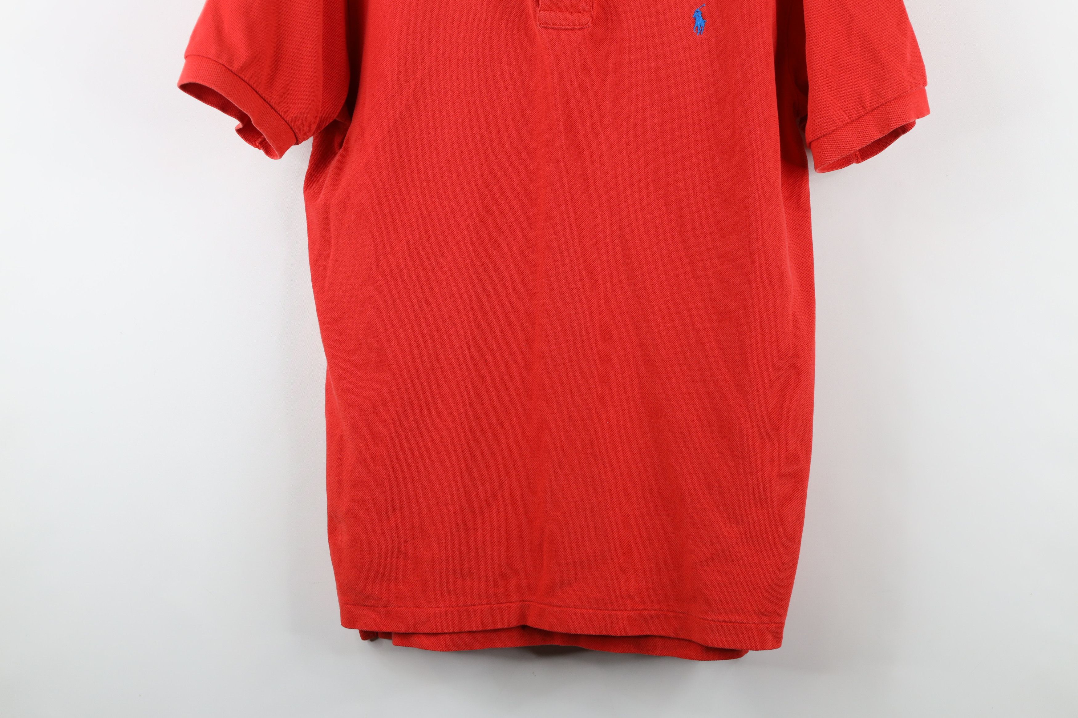 Ralph Lauren × Vintage Vintage 90s Ralph Lauren Collared Golf Polo Shirt Red USA Size US M / EU 48-50 / 2 - 3 Thumbnail