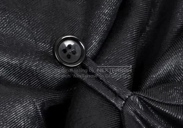 Comme des Garcons Comme Des Garcons size M Black vintage design half skirt Size 23" - 7 Thumbnail