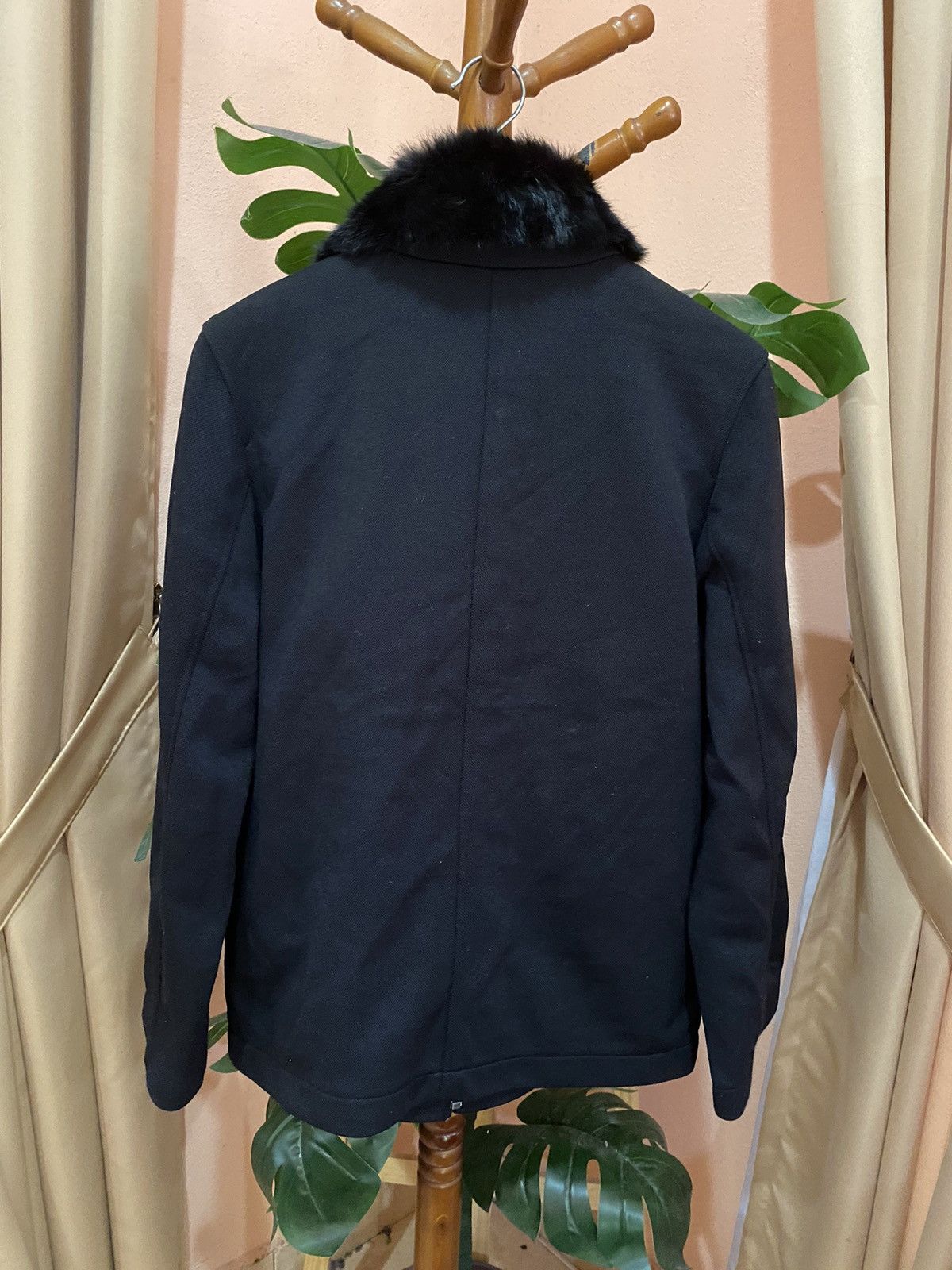 Lanvin Lanvin Sports Black Jacket – Elegant Fur Collar, Women’s Size XS / US 0-2 / IT 36-38 - 10 Thumbnail