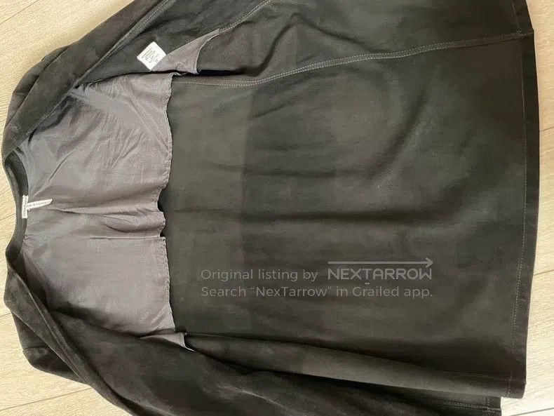 Hermes Hermes Collarless deerskin jacket from the Margiela era Size XS / US 0-2 / IT 36-38 - 4 Thumbnail