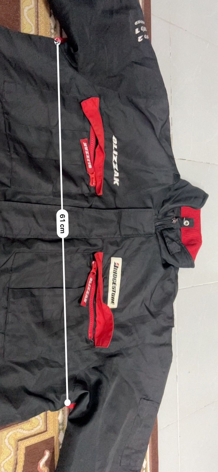Vintage Vintage Bridgestone Blizzak - Vintage Light Jacket Size US L / EU 52-54 / 3 - 7 Thumbnail