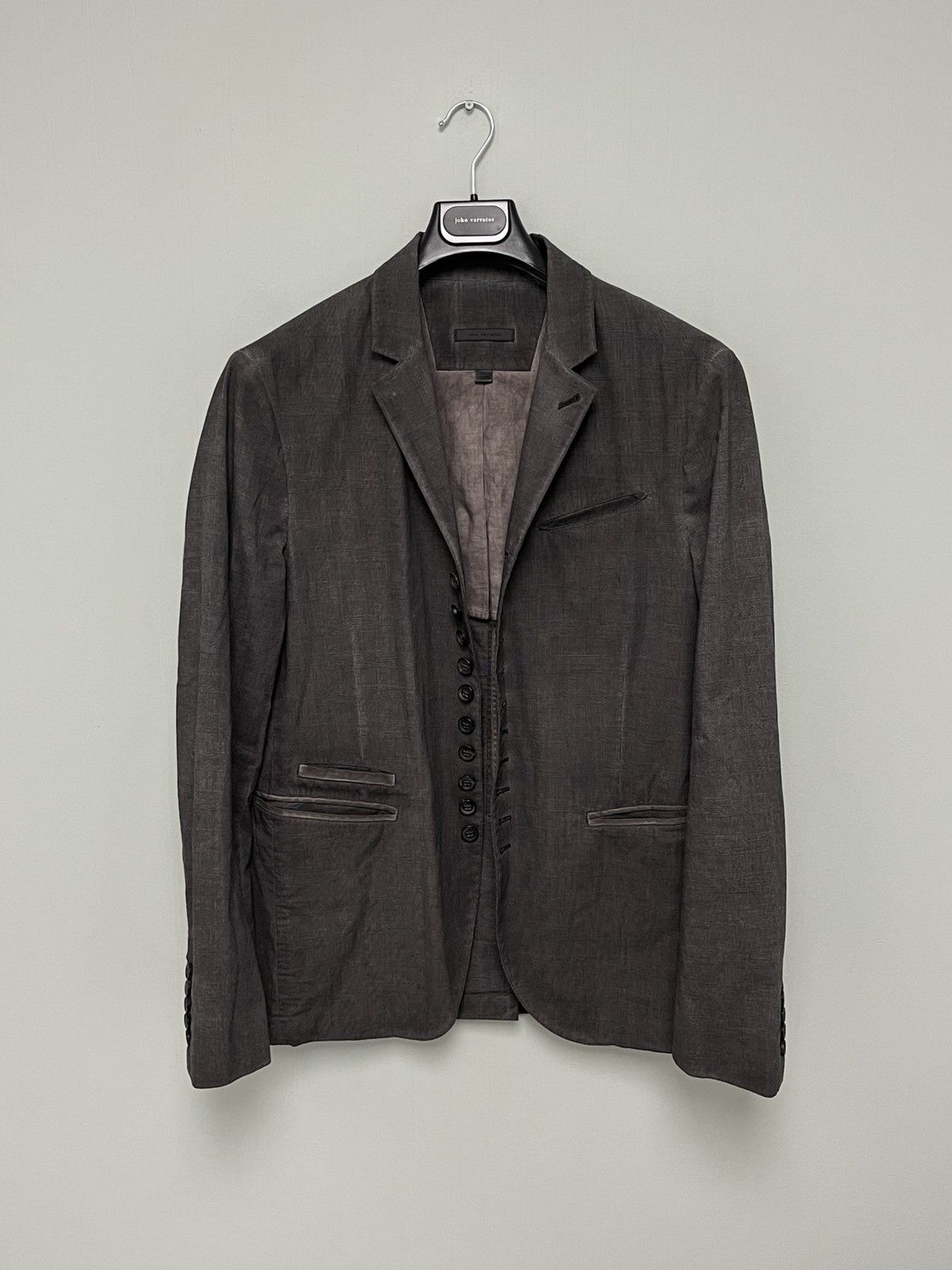 John Varvatos Woodward Multibutton Jacket EU 50 USA 40 Size US M / EU 48-50 / 2 - 2 Thumbnail
