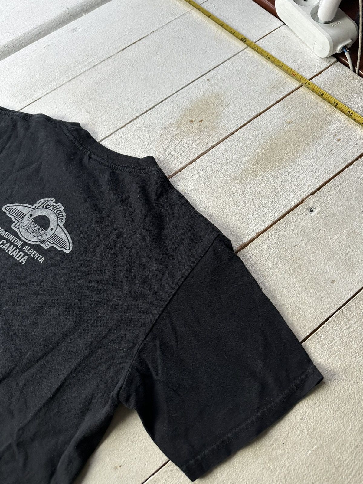 Harley Davidson 🚨VNTG HARLEY DAVIDSON 100 YEARS CANADA RARE BIG LOGO FADED Size US S / EU 44-46 / 1 - 11 Thumbnail
