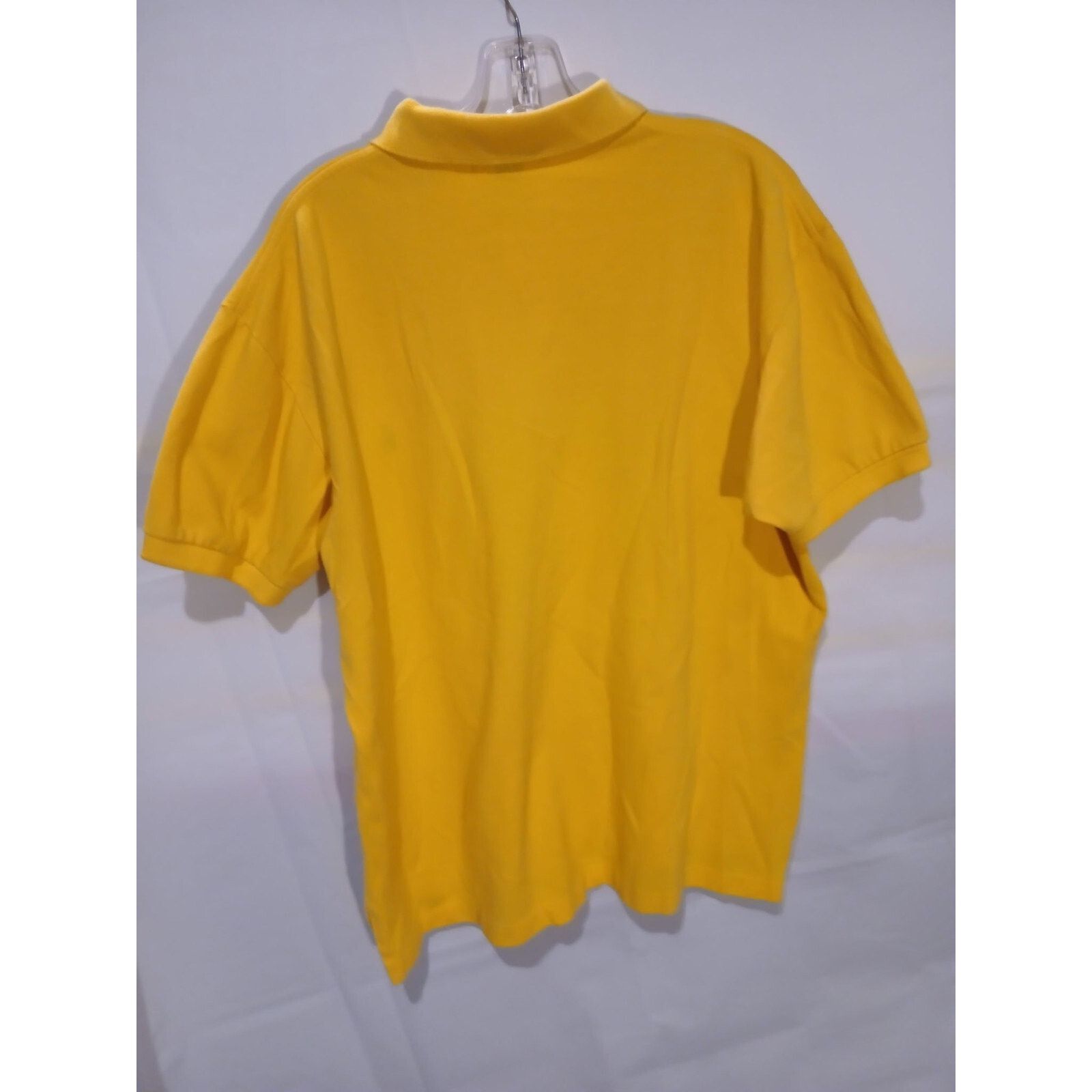 Polo Ralph Lauren Polo Ralph Lauren (Medium) Yellow Vintage Button Polo Shirt Size US M / EU 48-50 / 2 - 1 Thumbnail