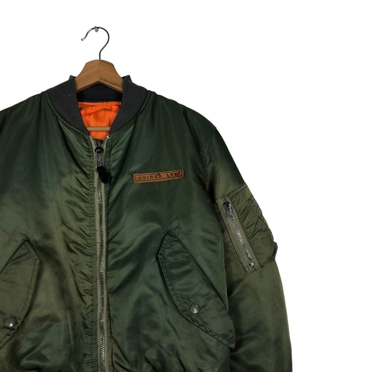Avirex 🔥VINTAGE MA-1 REVERSIBLE BOMBER JACKET AVIREX LTD USA Size US S / EU 44-46 / 1 - 8 Thumbnail