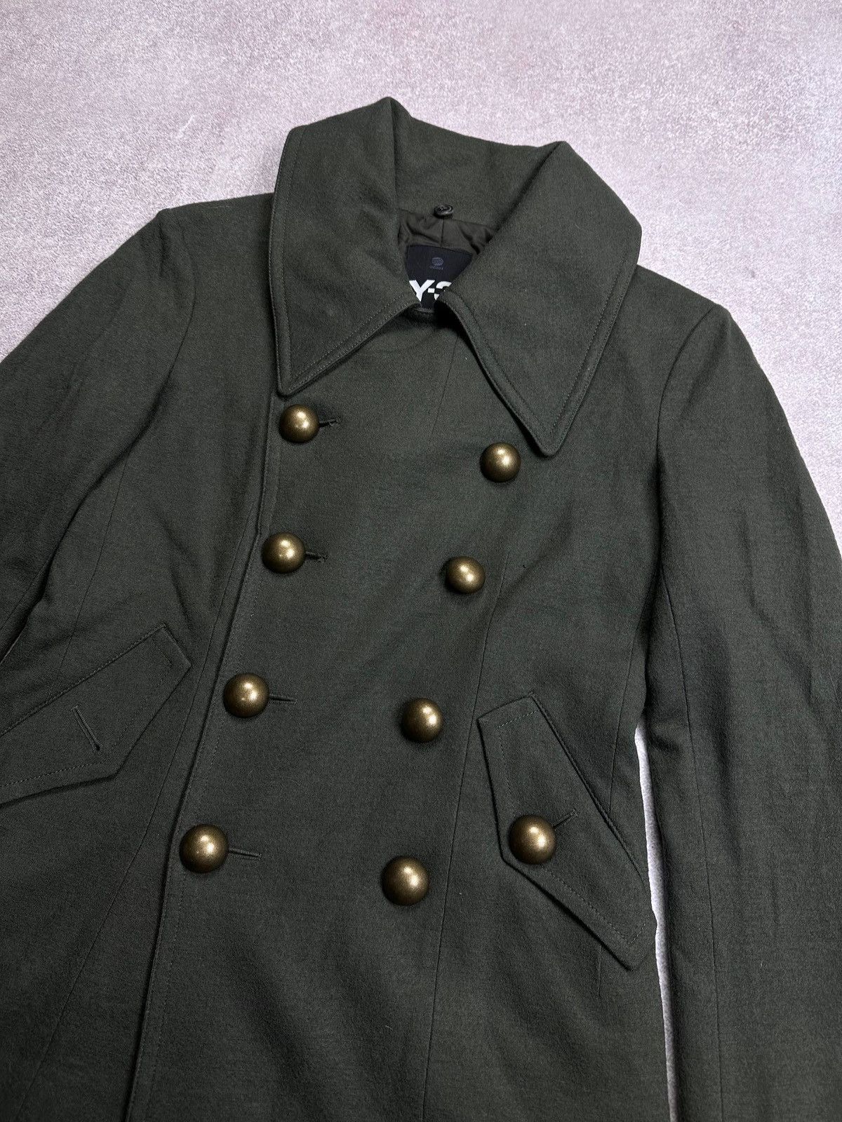 Y-3 Vintage 00s Y-3 Yohji Yamamoto Napoleon Jacket S Size US S / EU 44-46 / 1 - 3 Thumbnail