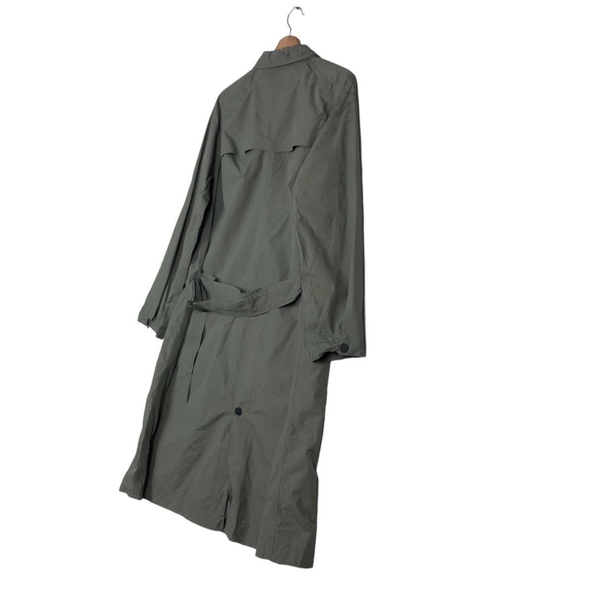 Japanese Brand 🔥Green Military Long Fly Coats Jacket Lemaire Uniqlo Japan Size US M / EU 48-50 / 2 - 10 Thumbnail