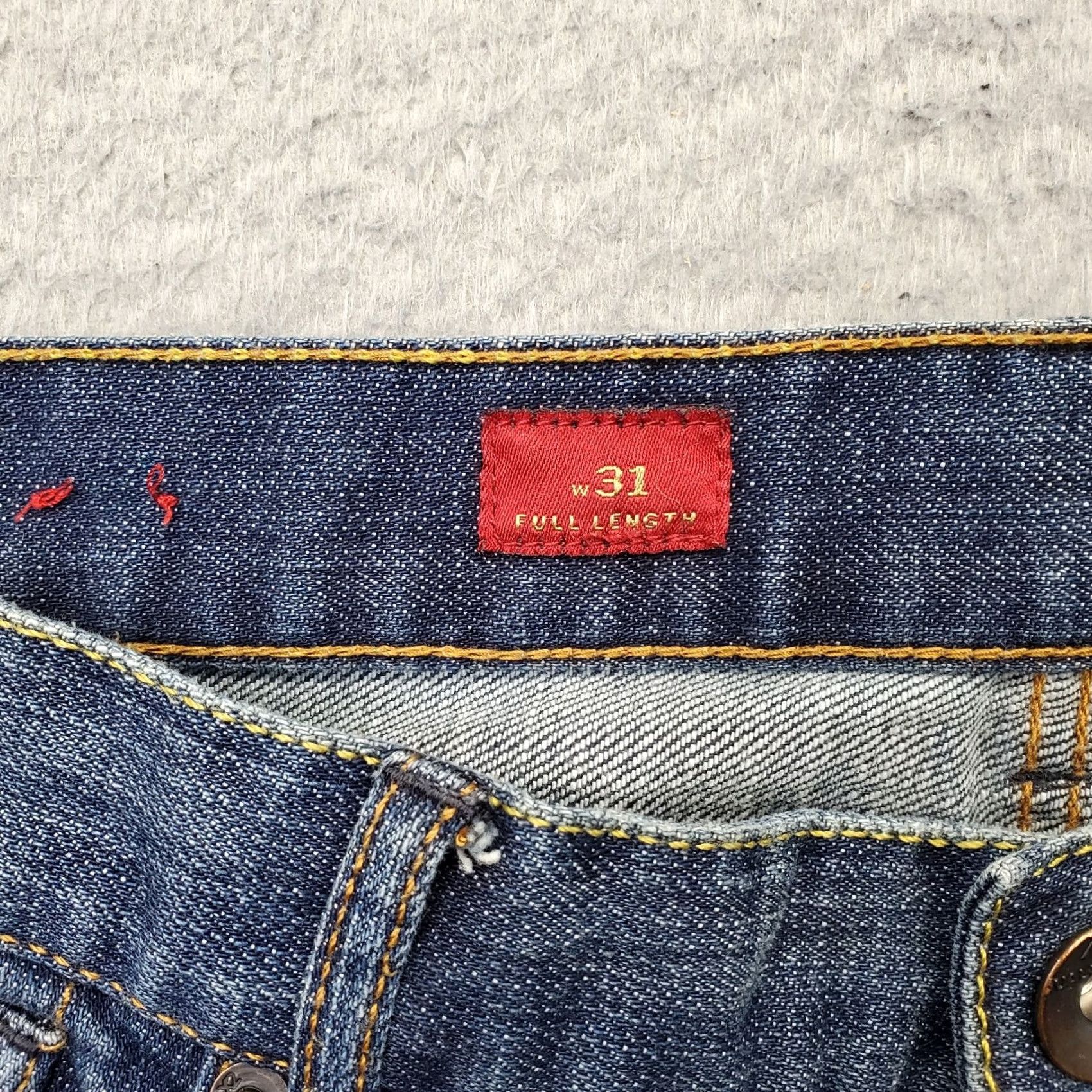 Denime X2 Womens Size 8 Bootcut Jeans Blue Denim Stretch Full Length Size 30" / US 8 / IT 44 - 7 Thumbnail