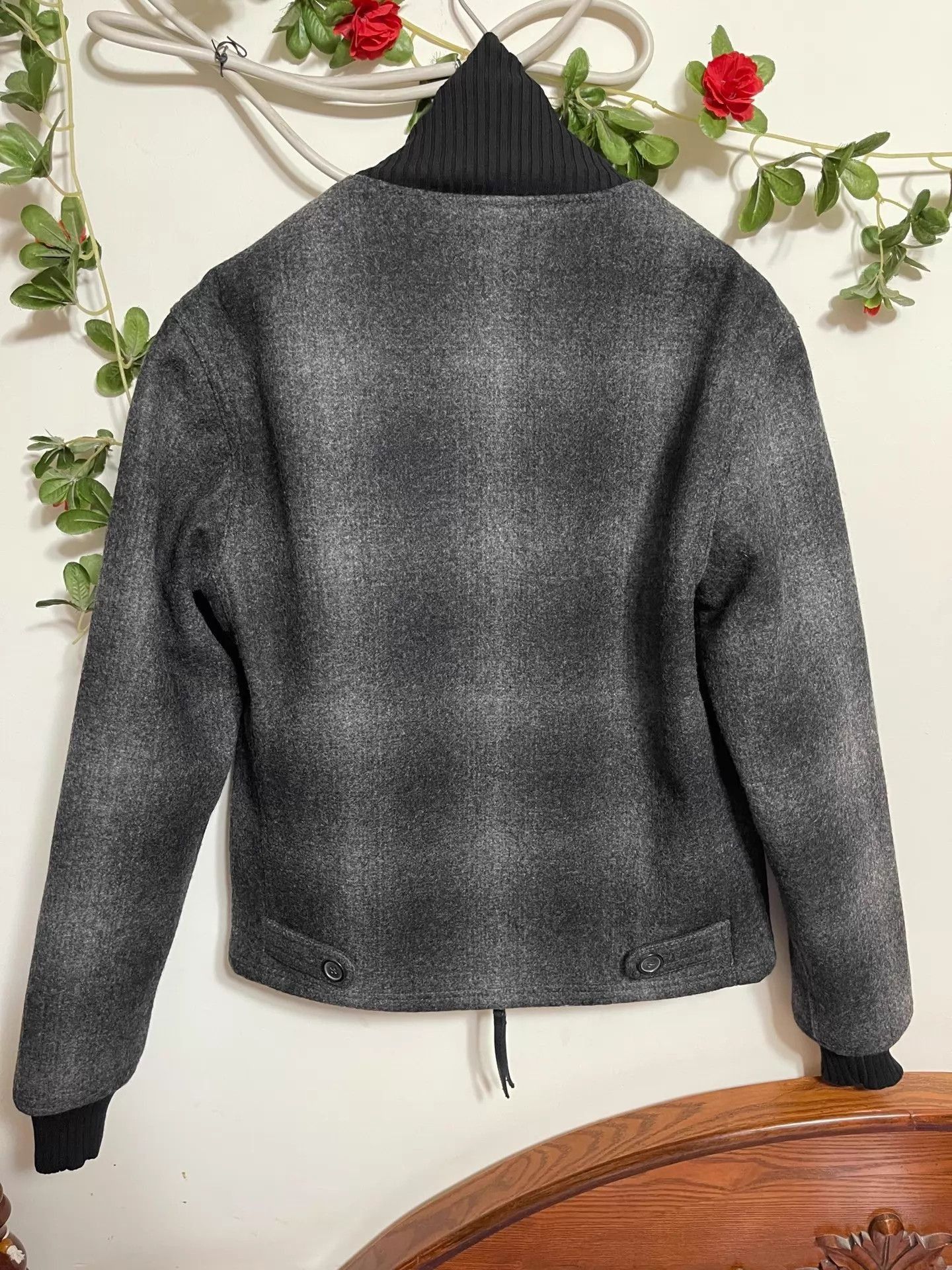 Dior Black er Jacket with Zip & Button Closure Size US XXS / EU 40 - 2 Thumbnail