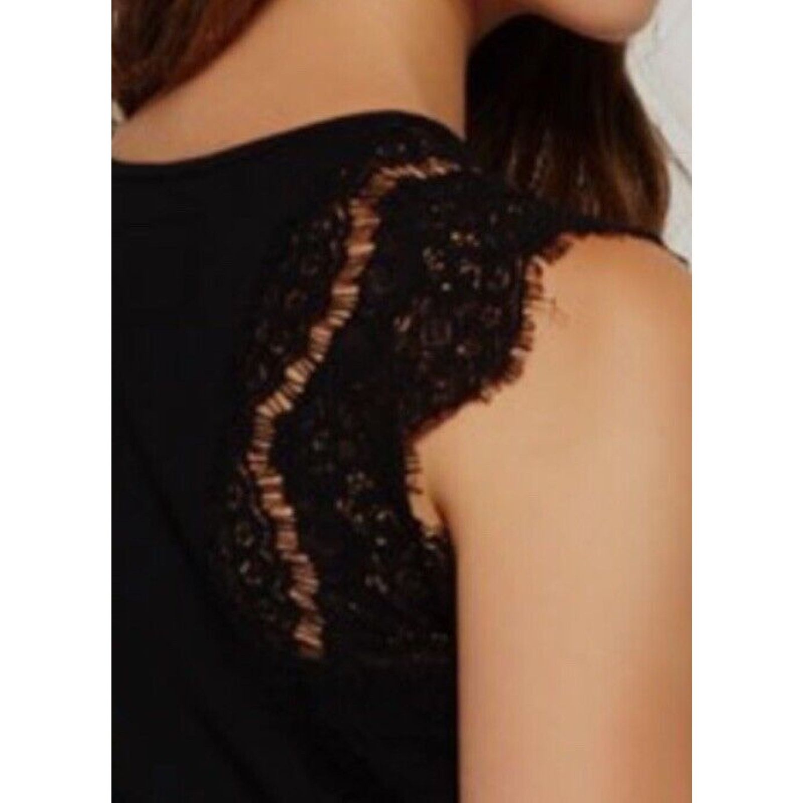 Superdry SUPERDRY ALINA KNITTED BLACK LACE DRESS SZ L Size L / US 10 / IT 46 - 7 Thumbnail