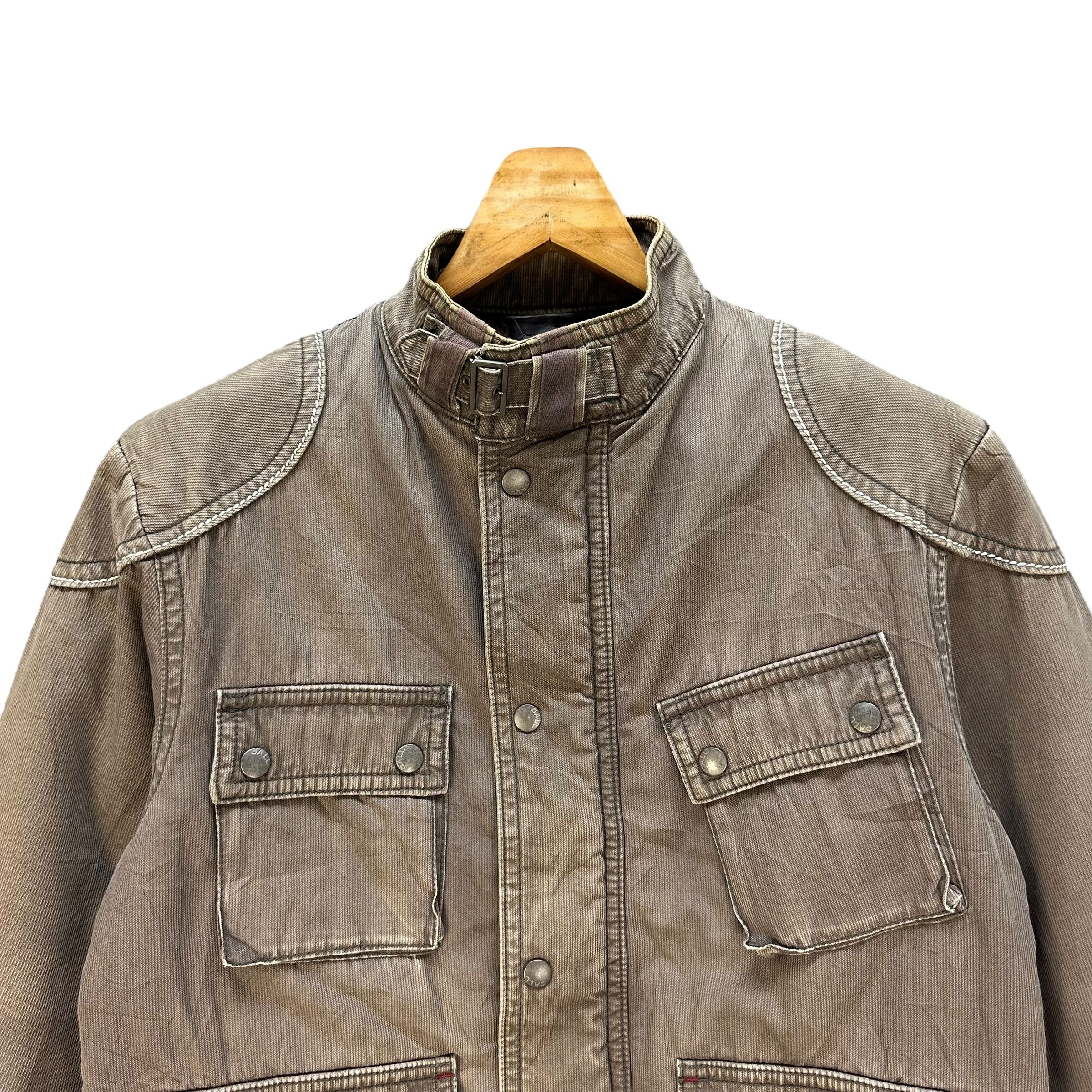 Japanese Brand BALL Four Pocket Chore Jacket #A48-1131 Size US XL / EU 56 / 4 - 2 Thumbnail